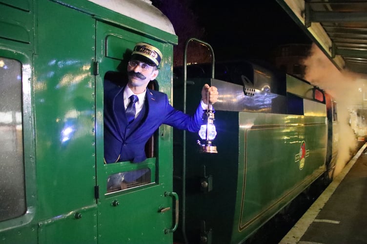 Ride the Polar Express in Aberystwyth. Photo: Andrew PM Wright