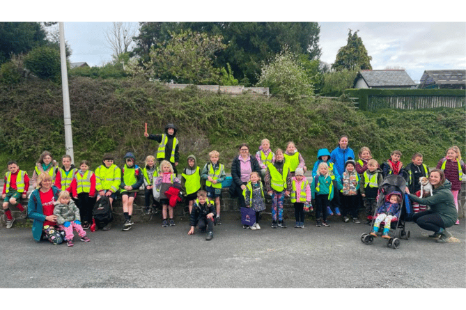 Ysgol Penllwyn pupils are worried about road safety in Capel Bangor