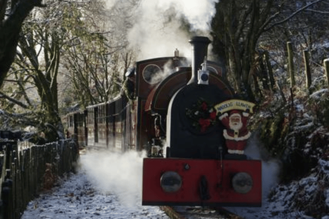 Santa trains in December will complete productive year for Corris Railway