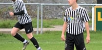 Magnificent seven for Tregaron Turfs against Caersws