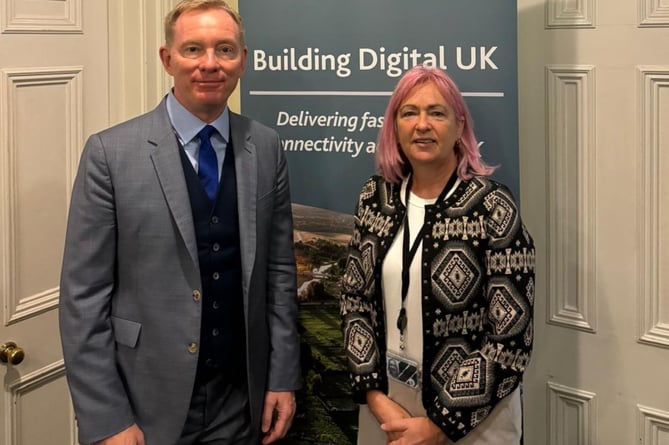 MP's Liz Saville Roberts and Chris Bryant