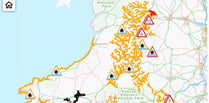 Flood warnings issued across Wales following heavy rain