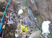 'Waterfalls' of rubbish plague Wales' highest peak