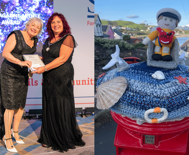 Criccieth clerk wins award for post box topper article