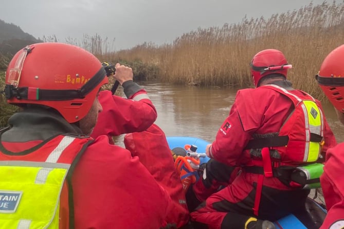 Aberdyfi Search and Rescue Team stock image