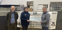 Dolgellau ram sale is scene of cheque presentation 