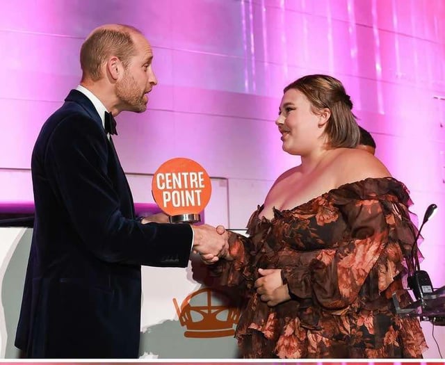 Barmouth-born teen receives resilience award from Prince William