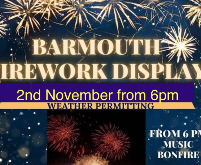 Barmouth's bonfire night plans revealed