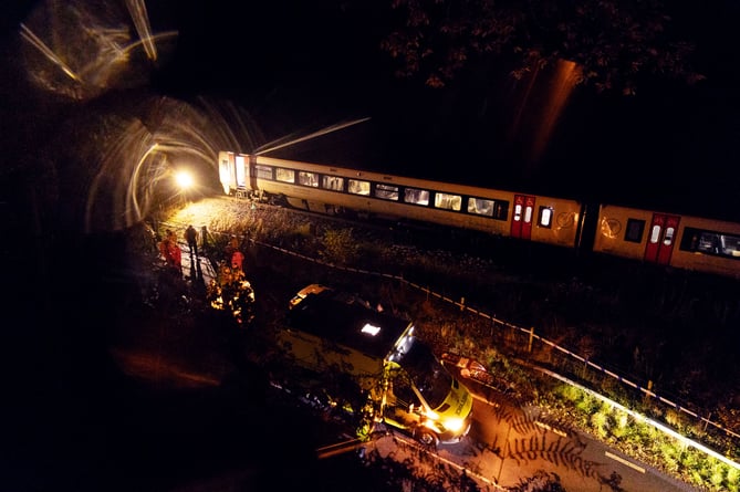 TRAIN CRASH - WALES

Scenes from a head on collision between 2 passenger trains near the village of Talerddig, Mid-Wales

Copyright:
Dan Jones Images
dan@danjonesimages.co.uk
07939439200

21/10/2024