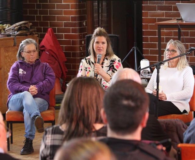 Blaenau suicide support event well-attended