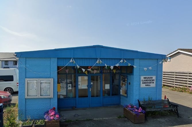 The current Aberarth village hall