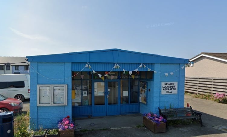 The current Aberarth village hall