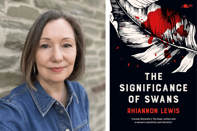 Rhiannon Lewis and her new book