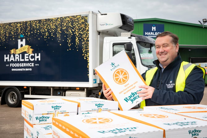 Harlech Food Services; Mark Lawtonâ
Commercial Director
Harlech Foodservice Ltd.                        Picture Mandy Jones