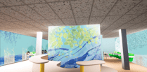 Artworks for Bronglais’ new cancer treatment unit