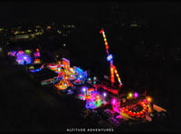 Aberystwyth fair photos reveal spectacular sight