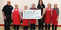 Luncheon club raises £1,612 for Blood Bikes Wales