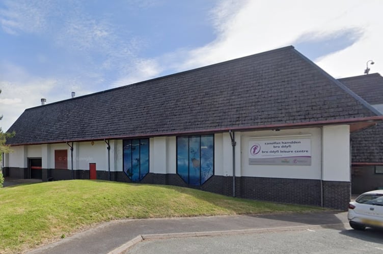 Bro Dyfi leisure centre in Machynlleth