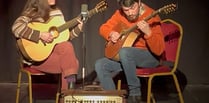 Dolgellau audience enjoyed Victoria Adiiye and Macdara Ó Faoláin