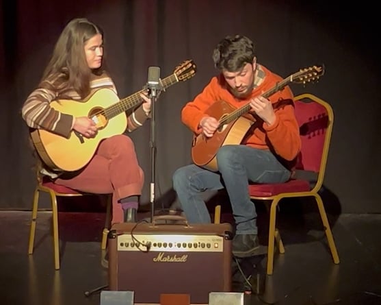 Victoria Adiiye and Macdara Ó Faoláin