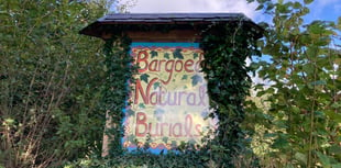 Natural burials: The west Wales woodland where 50 people are buried