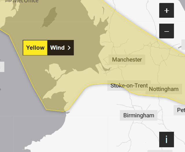 Parts of Gwynedd included in wind weather warning