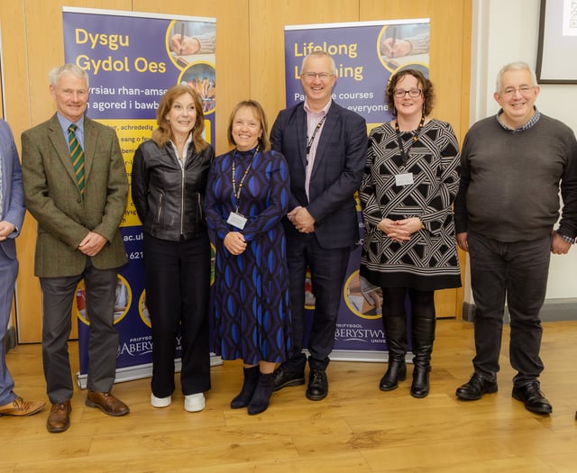 Aberystwyth University celebrate Lifelong Learning students