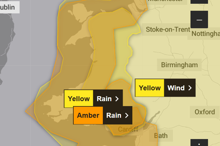 Weather warnings are still in place