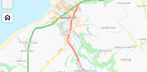 Aberaeron flood alert updated to warning