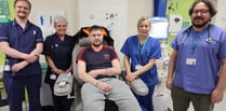 Gwynedd heroes battle through storm to care for patients