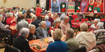 Packed hall for Aberdyfi community Christmas dinner