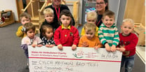 Ceredigion nursery spreads Christmas cheer with tractor run 