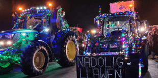 First Dol to Port Christmas tractor run raises thousands for charity