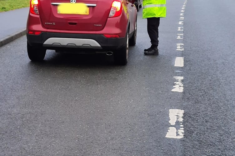 NWP Gwynedd South took the call whilst carrying out patrols across the area as part of Operation Limit to prevent drivers from using the road whilst under the influence of alcohol and/or drugs