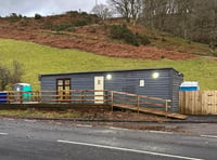 Couple transforms disused cabin into new roadside cafe