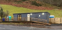 Couple transforms disused cabin into new roadside cafe