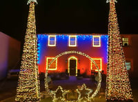 Llanon house is a beacon of light this Christmas for charity