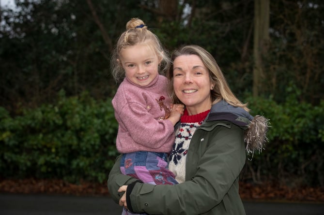 Pictured Nel and Eirian Roberts .                   Picture Mandy Jones