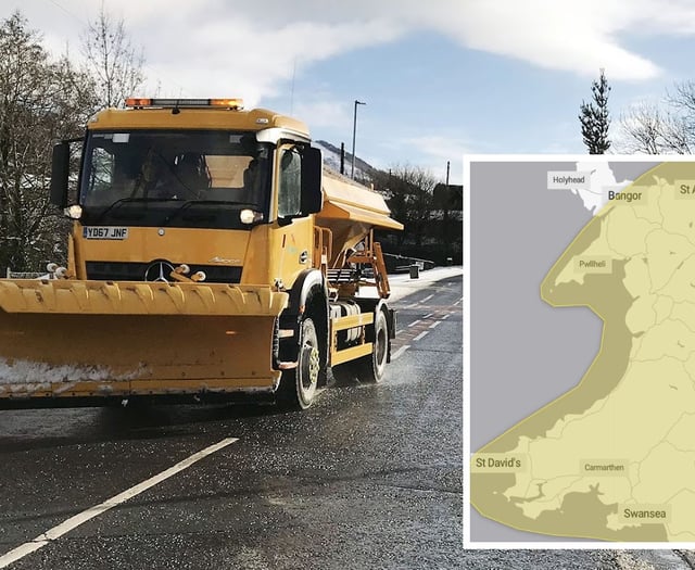 Up to 30cm of snow possible in parts of Wales this weekend