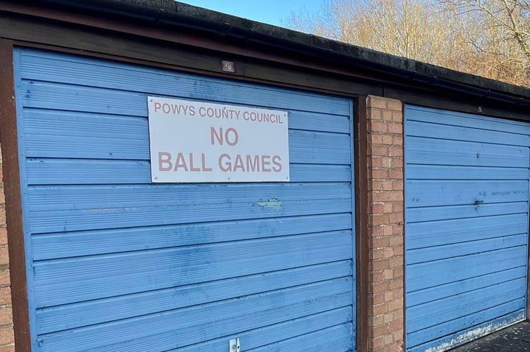 The rent on Powys council garages is set to increase by 2.7% from April