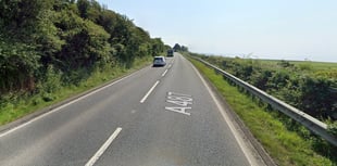 Main road between Aberaeron and Llanrhystud closed in both directions