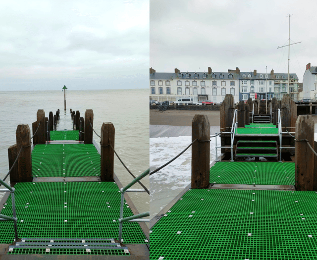 Dangerous promenade attraction refurbished by town council