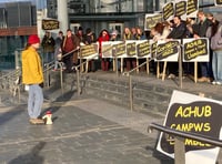 Lampeter university campaigners take their fight to the Senedd