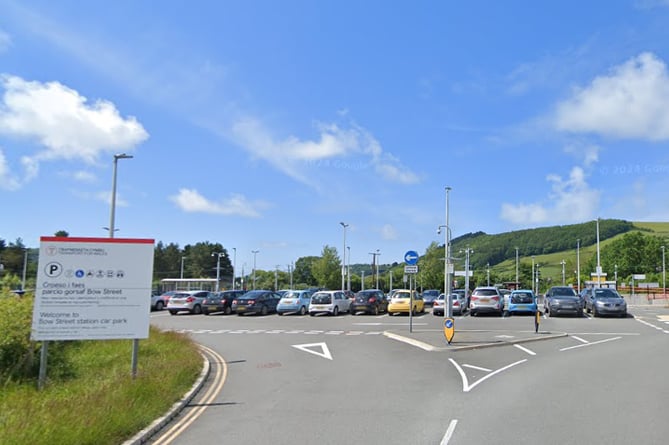 Bow Street Railway Station car park