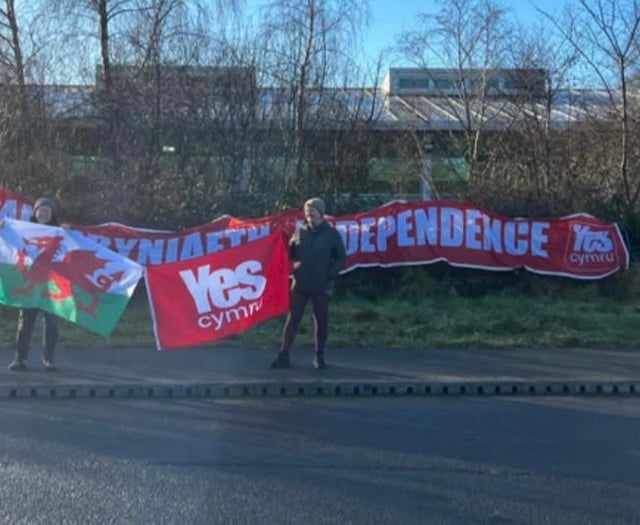 Penrhyn chosen for Yes Cymru flag waving day