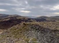 Firefighters use drone to tackle 1,000 hectare grass fire