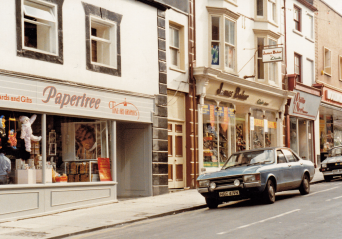 James Baker occupied premises that were previously Taylor Lloyd, a dispensing chemist, once the domain of Gwyn Martin, a keen photographer who took a number of the photos in this book