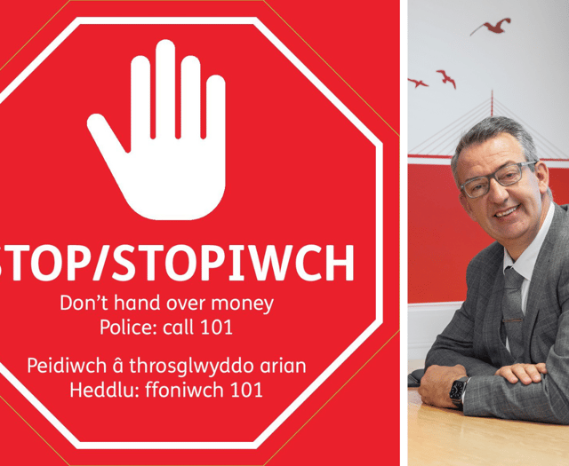 Gwynedd sticker campaign to combat fraudsters