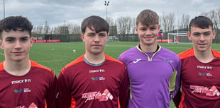 Four students in Welsh Schools U18 squad