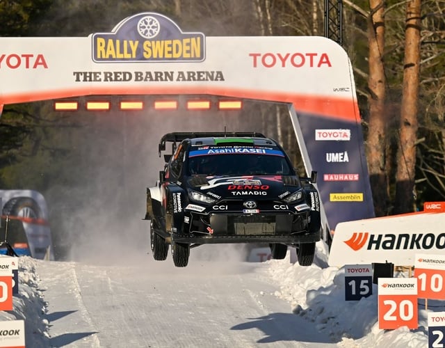 Evans leads the way after Rally Sweden